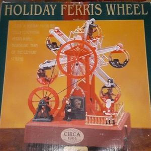 Holiday ferris wheel